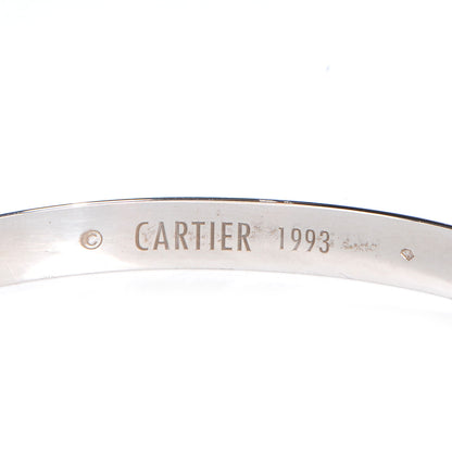 Cartier 18K White Gold LOVE Bracelet 20 3 of 6