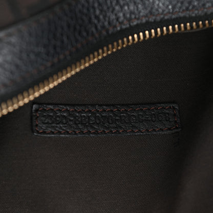 Fendi Zucchino Shoulder Bag Black 6 of 12