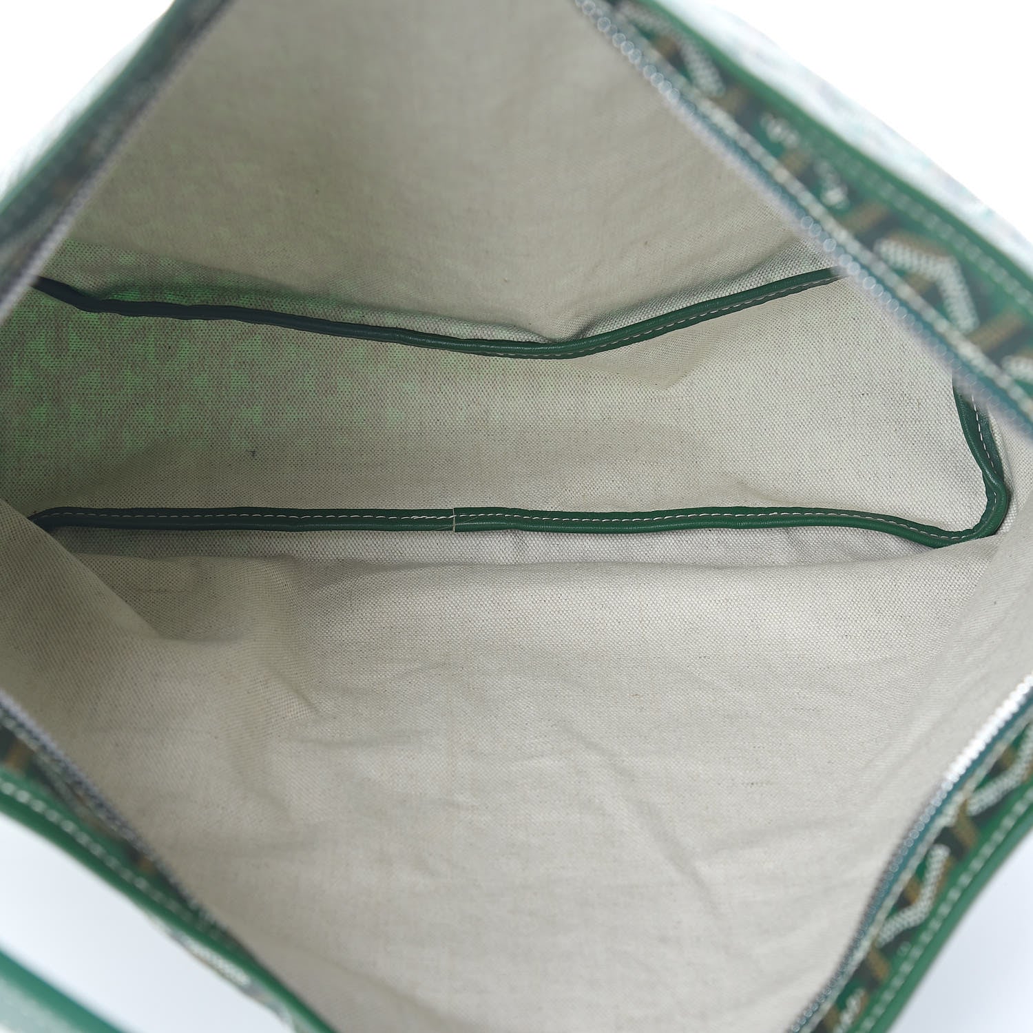 Goyard Goyardine Fidji Zip Hobo Green 5 of 10