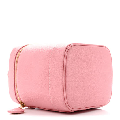 Chanel Caviar Vanity Cosmetic Case Pink 4 of 8