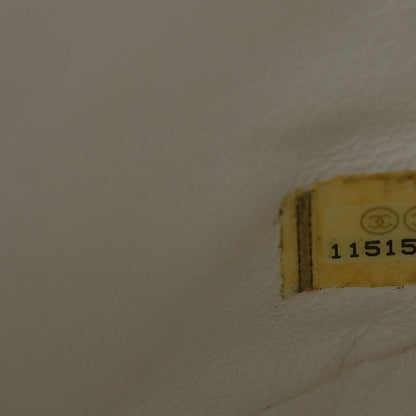 Chanel Caviar Quilted Jumbo Single Flap White 7 of 18