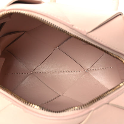 Bottega Veneta Lambskin Maxi Intrecciato Mini Cassette Camera Bag Macaroon 4 of 9