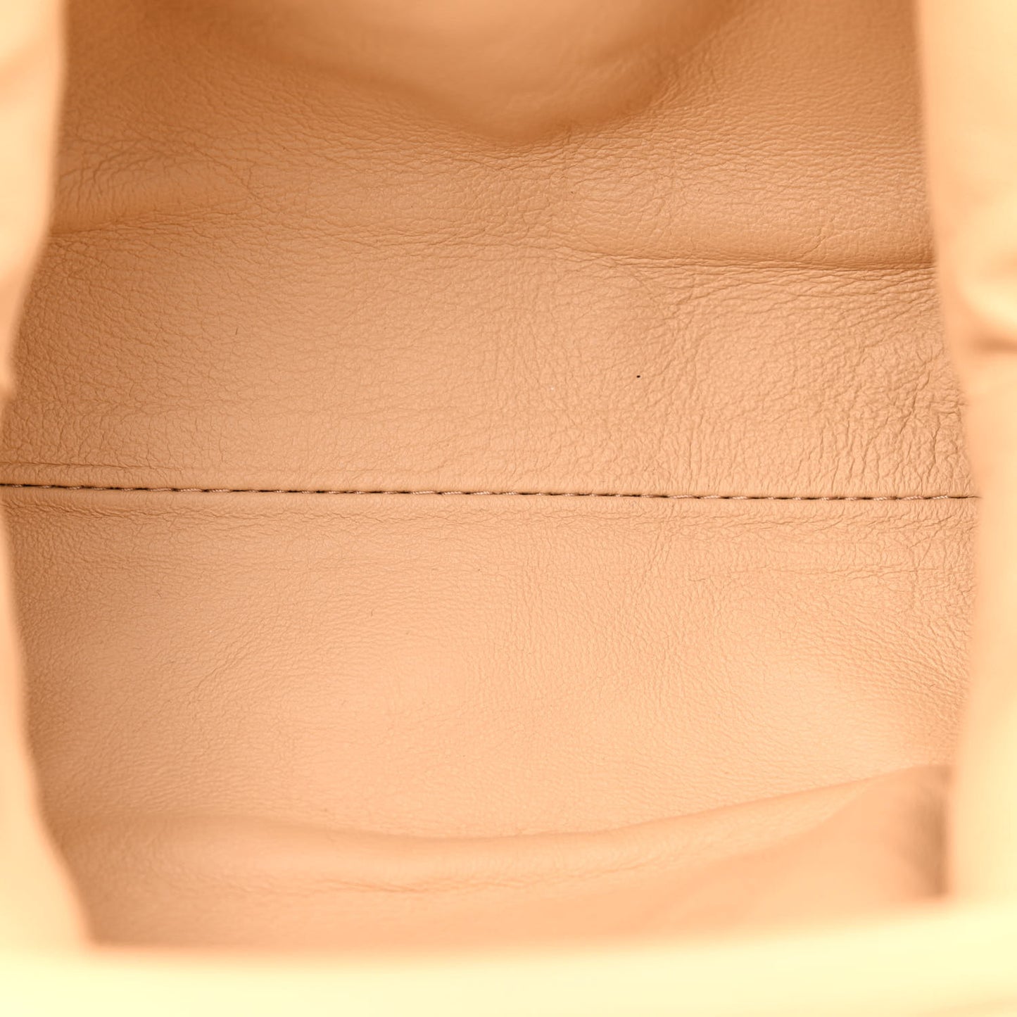 Nappa Intrecciato The Mini Pouch Almond