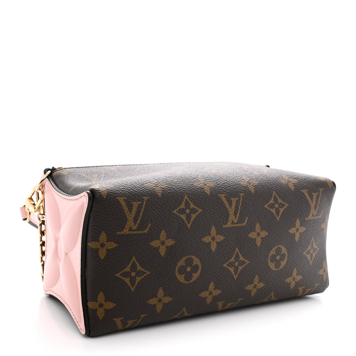 Louis Vuitton Monogram Bloom Pouch Rose Jasmin 3 of 8