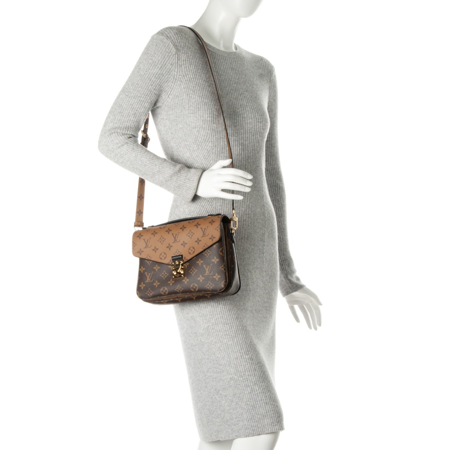 Louis Vuitton Reverse Monogram Pochette Metis 2 of 8