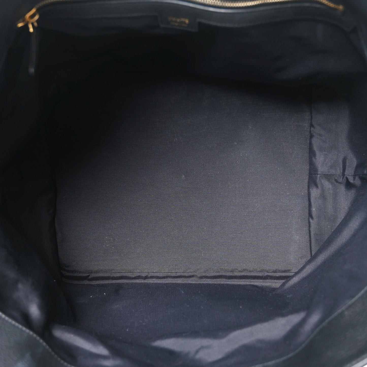 Smooth Calfskin Medium Amelia East West Tote Black