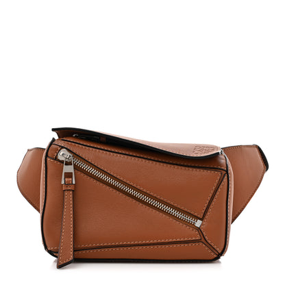 Loewe Calfskin Mini Puzzle Bumbag Tan 1 of 10