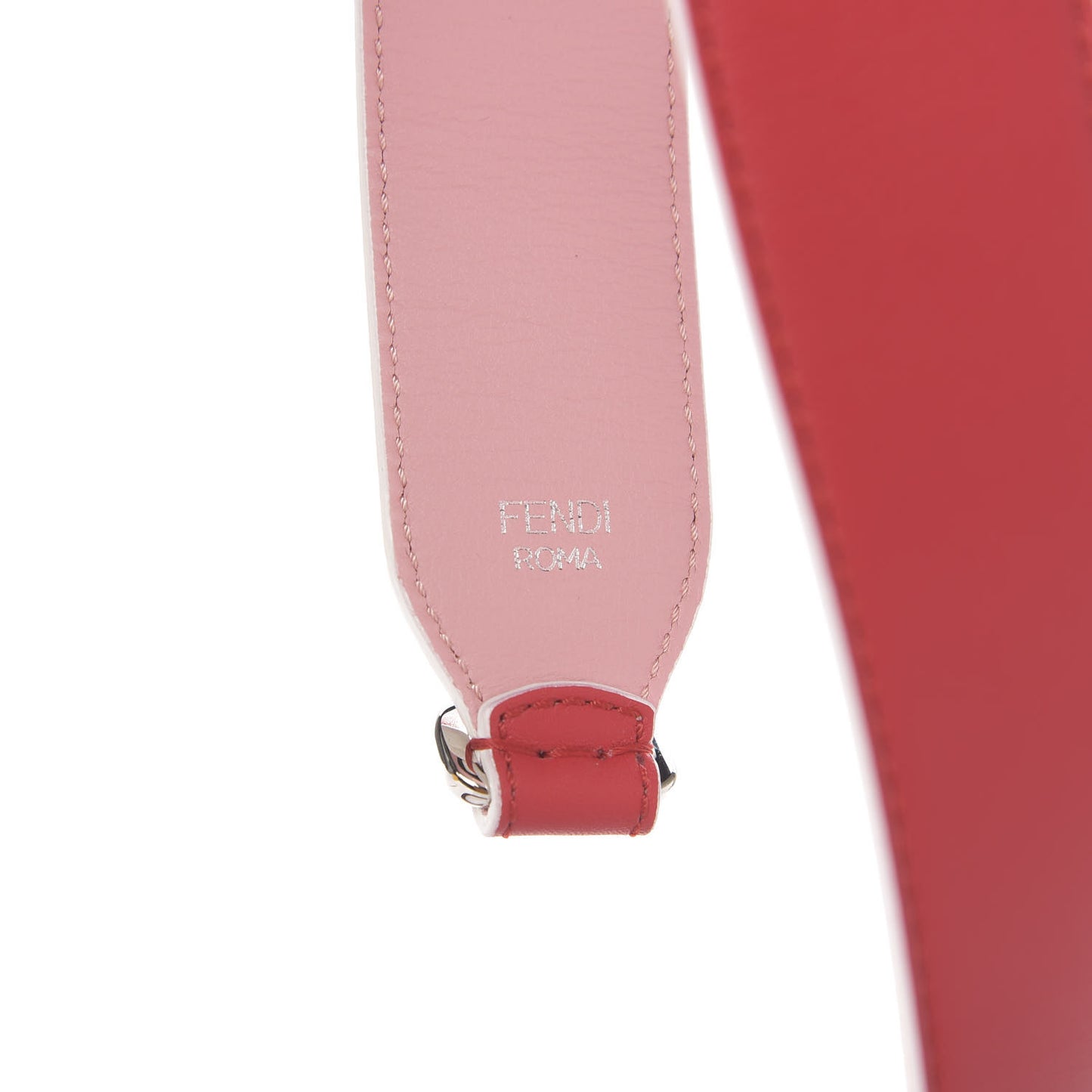 Calfskin Strap You Red Burgundy Pink