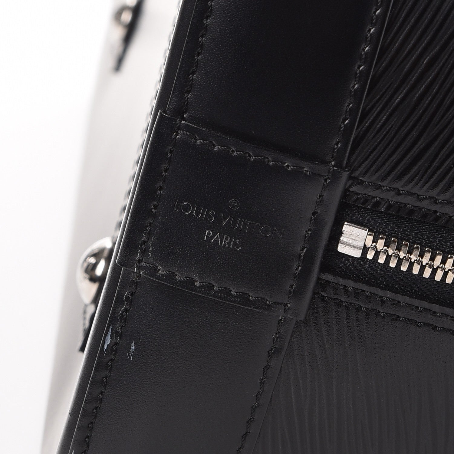 Louis Vuitton Epi Alma GM Black 6 of 14