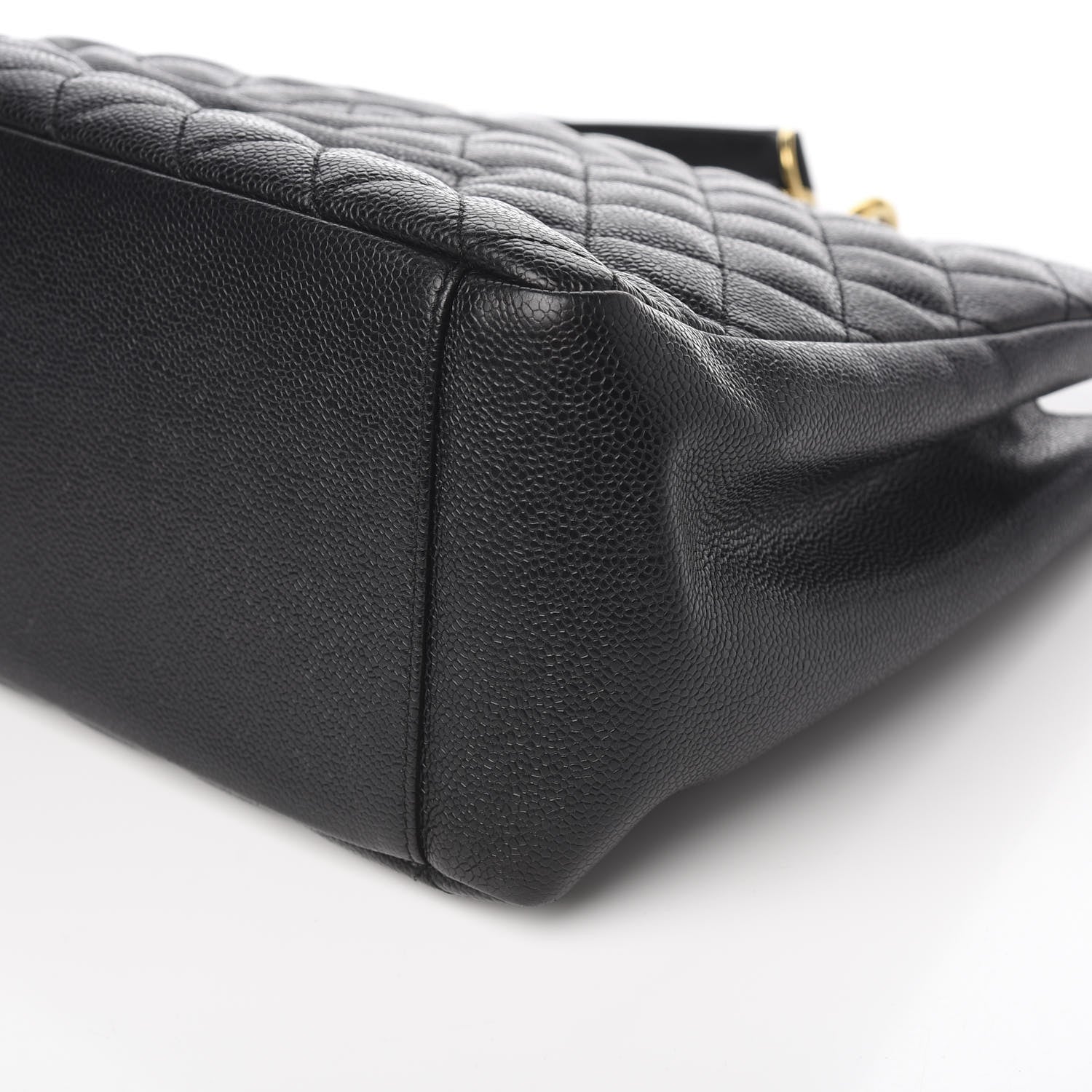 Chanel Caviar Quilted Grand Shopping Tote GST Black 8 of 9