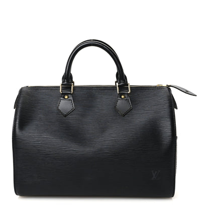 Louis Vuitton Epi Speedy 30 Black 1 of 11