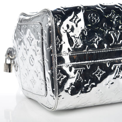 Louis Vuitton Monogram Miroir Speedy 30 Silver 8 of 11