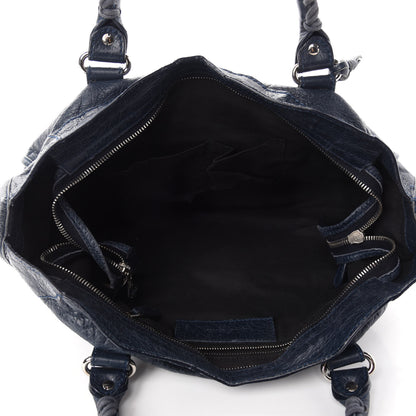 Balenciaga Agneau Giant 12 Silver Hardware City Bleu Obscur 5 of 17