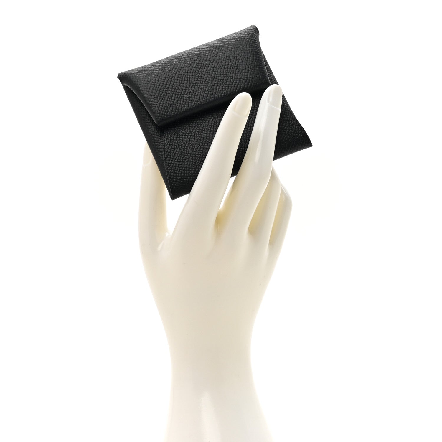 Hermes Epsom Bastia Coin Purse Black 2 of 8