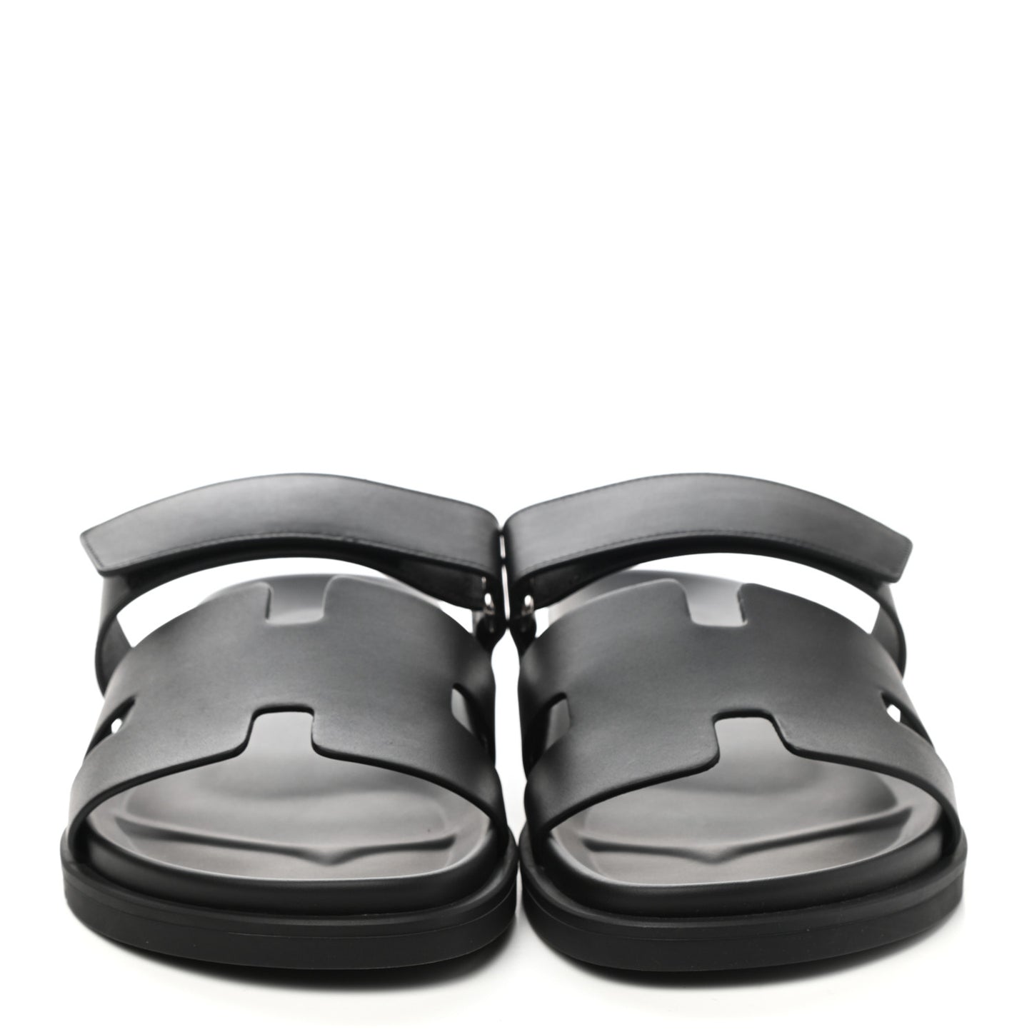 Calfskin Mens Chypre Sandals 43 Black