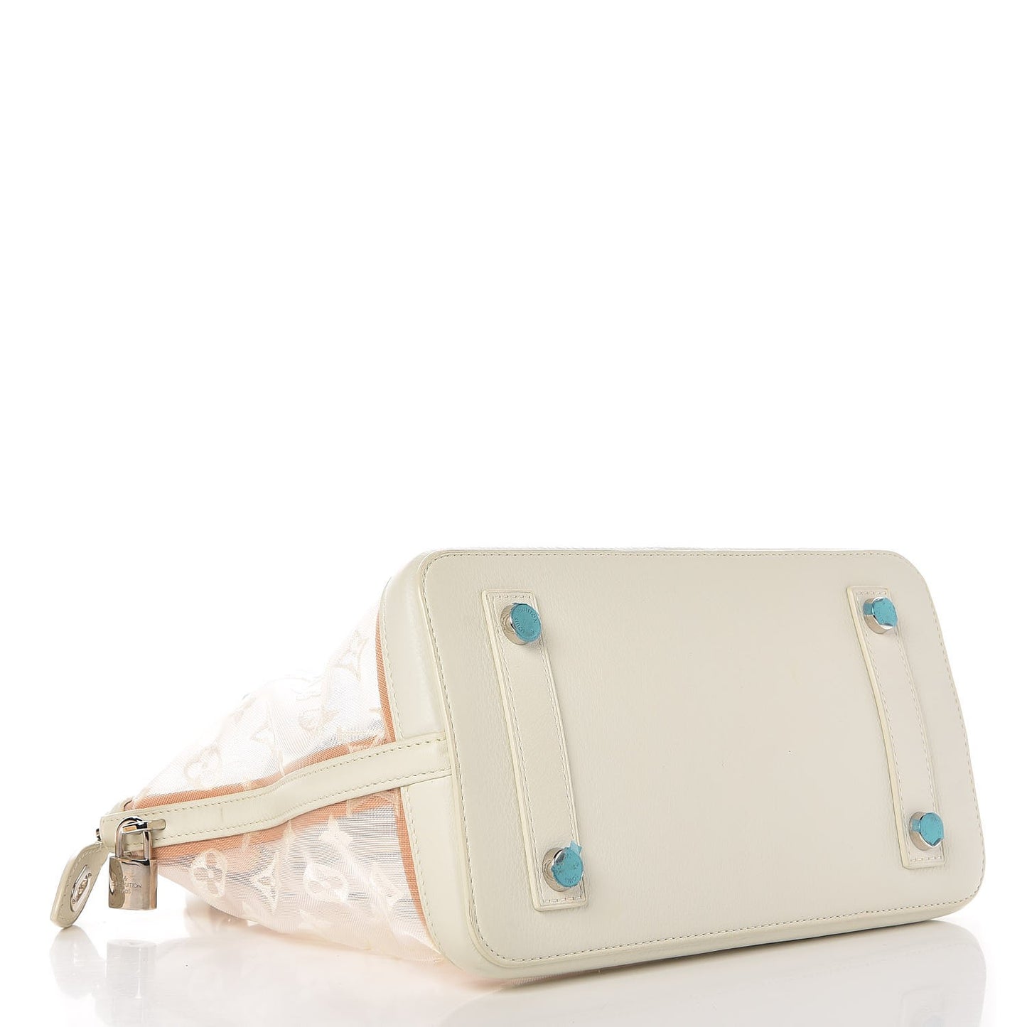 Monogram Transparence Lockit White