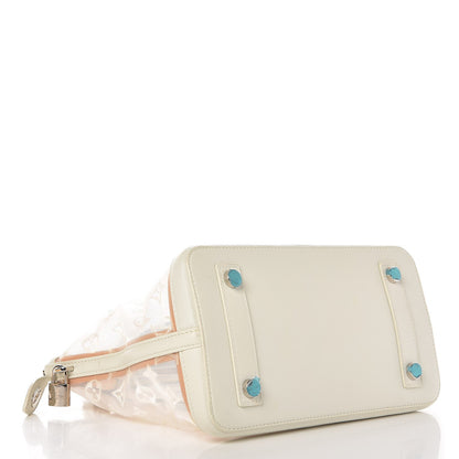 Louis Vuitton Monogram Transparence Lockit White 4 of 11