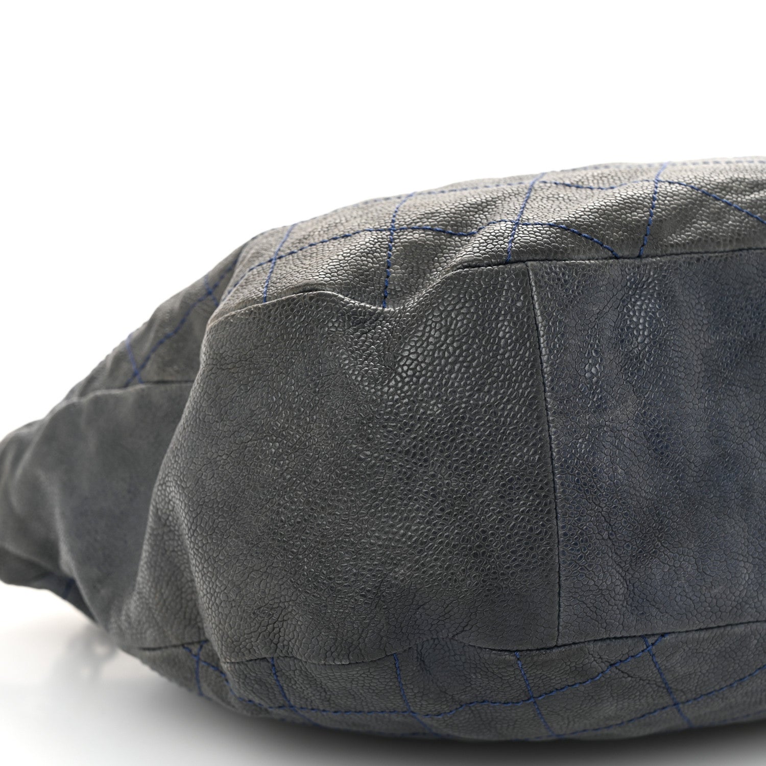 Chanel Caviar Quilted Simply CC Hobo Dark Blue 9 of 12