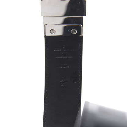Louis Vuitton Damier Infini Calfskin Boston 30mm Reversible Belt 85 34 Black 3 of 6