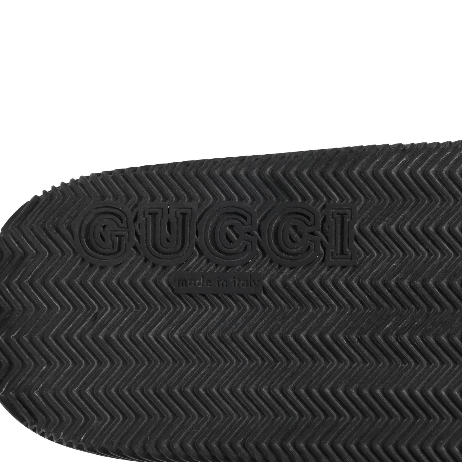 Gucci Rubber Web Mens Criss Cross Slide Sandals 7 Green Red 6 of 12