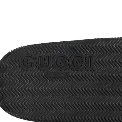 Gucci Rubber Web Mens Criss Cross Slide Sandals 7 Green Red 6 of 12