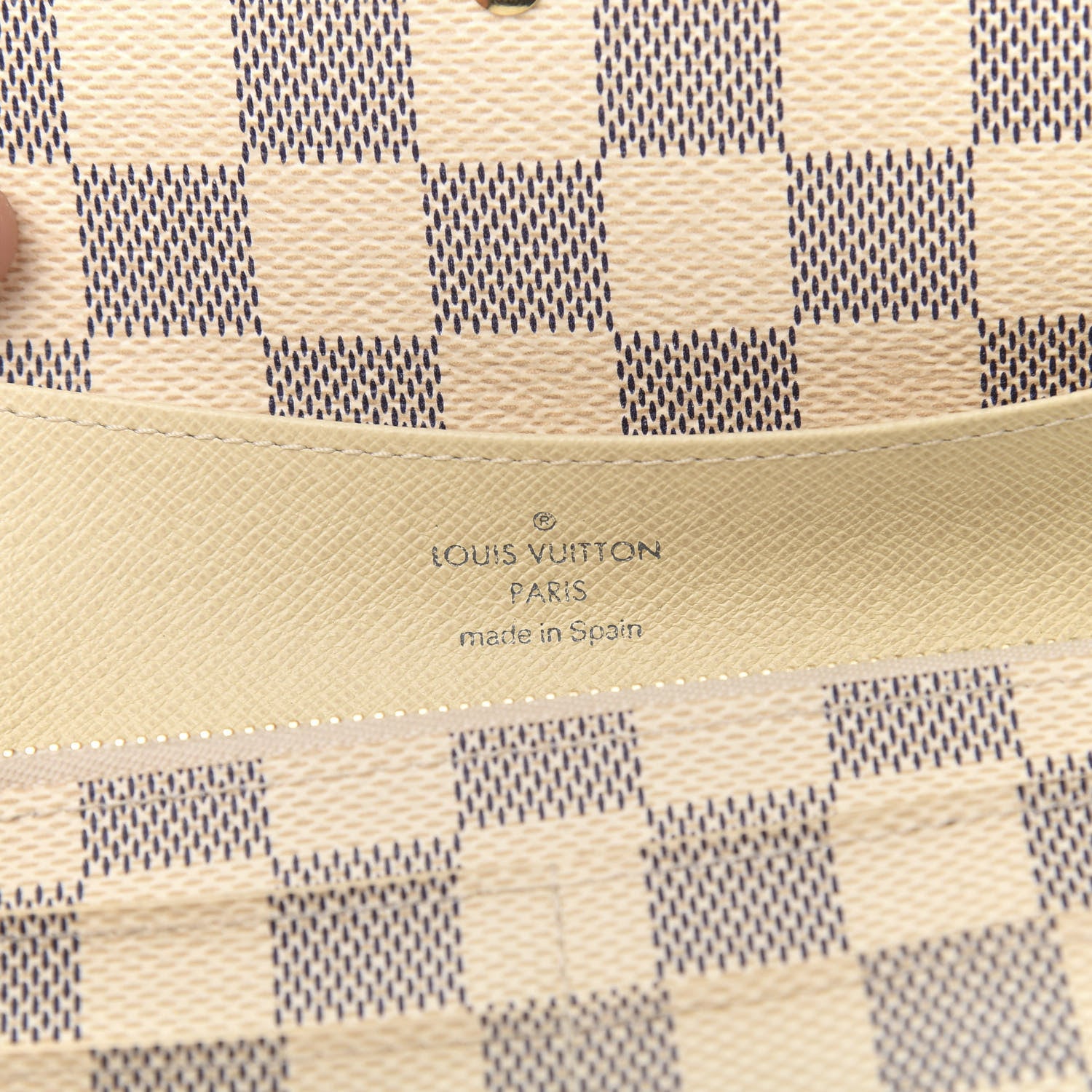 Louis Vuitton Damier Azur Emilie Wallet 7 of 11