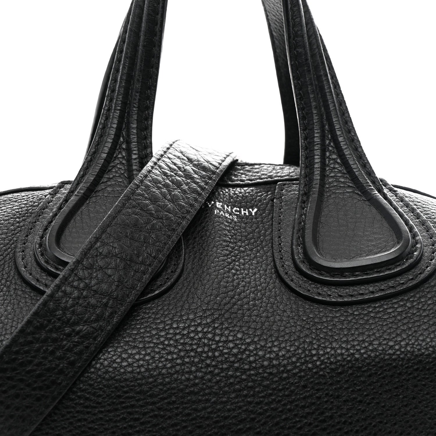 Givenchy Pebbled Calfskin Small Nightingale Black 8 of 10