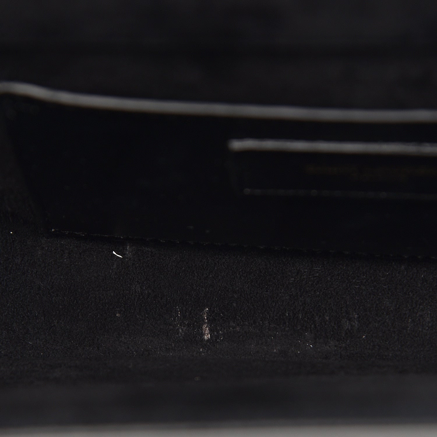 Saint Laurent Patent Classic Monogram Cassandre Clutch Black 10 of 11