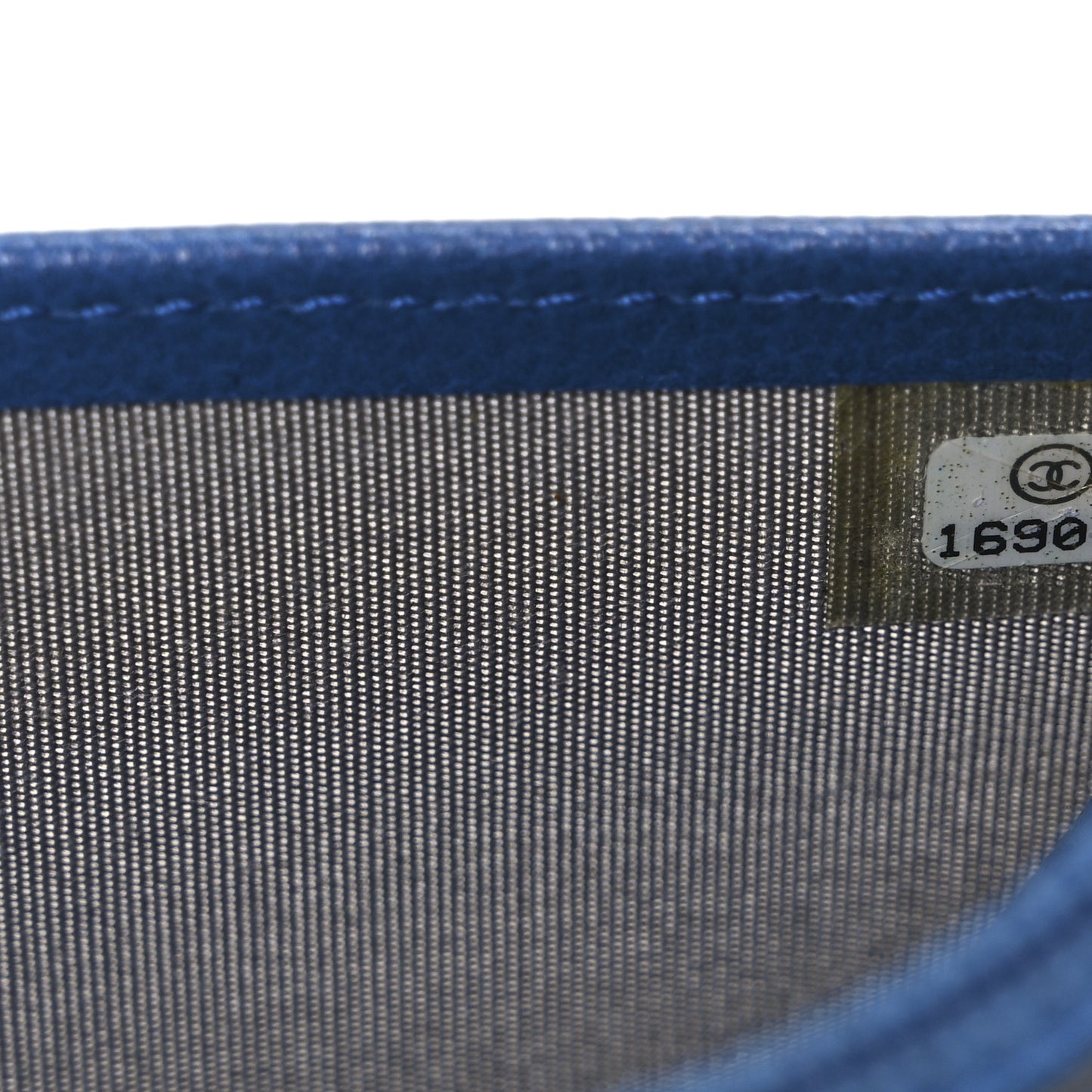 Caviar Sevruga Wallet on Chain WOC Blue