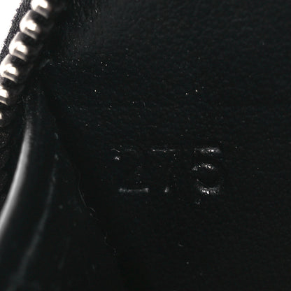 Prada Spazzolato Round Coin Pouch Bag Charm Black 7 of 7
