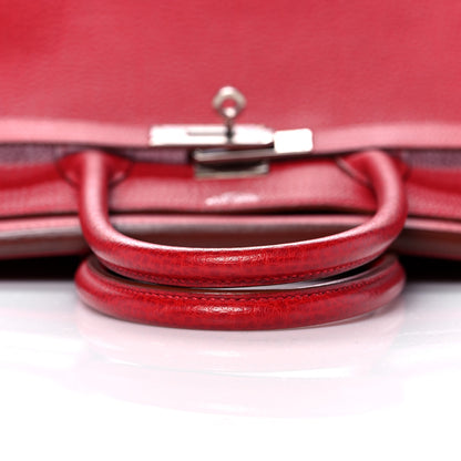 Hermes Buffle Skipper Birkin 35 Rouge Vif 14 of 43