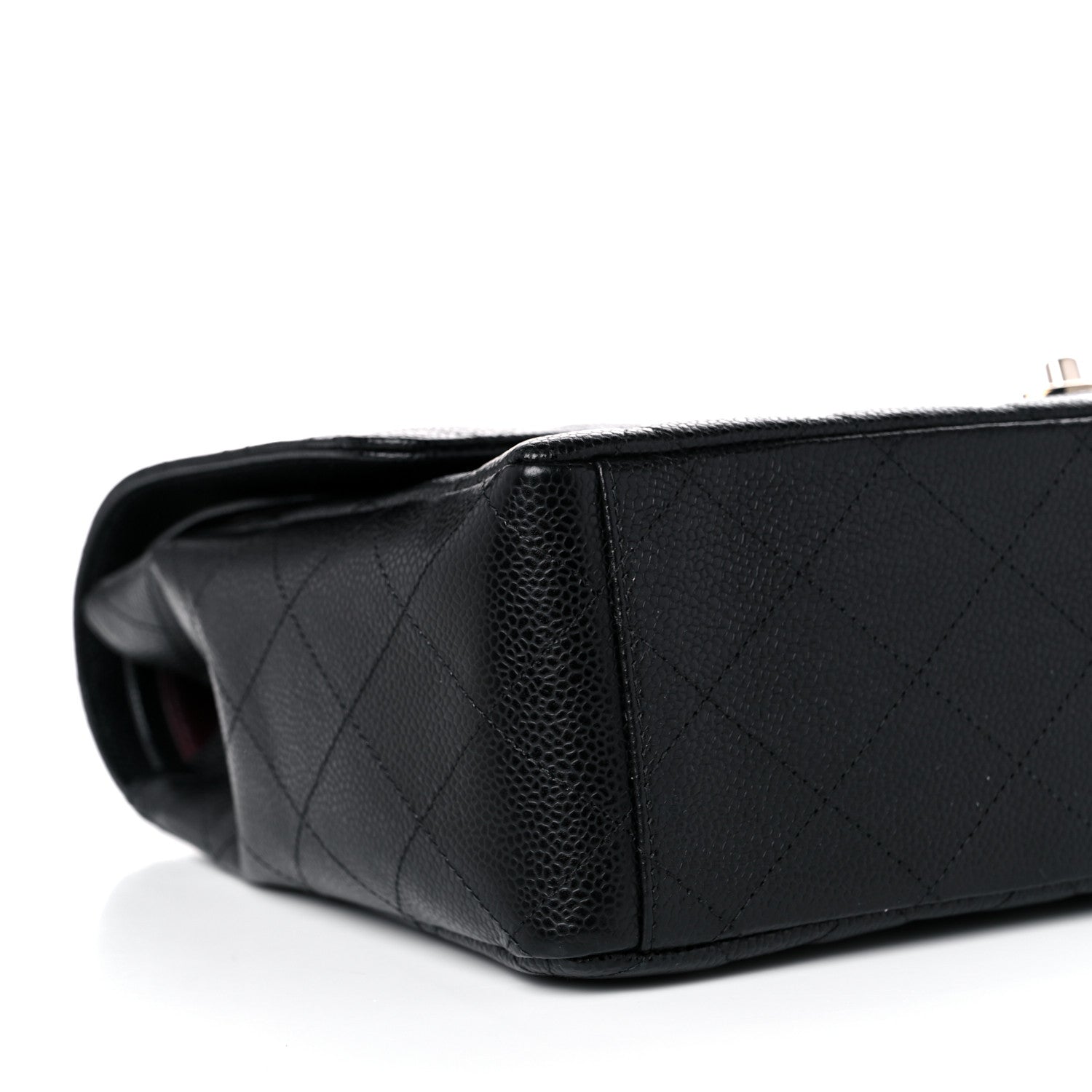 Chanel Caviar Quilted Maxi Double Flap Black 7 of 10