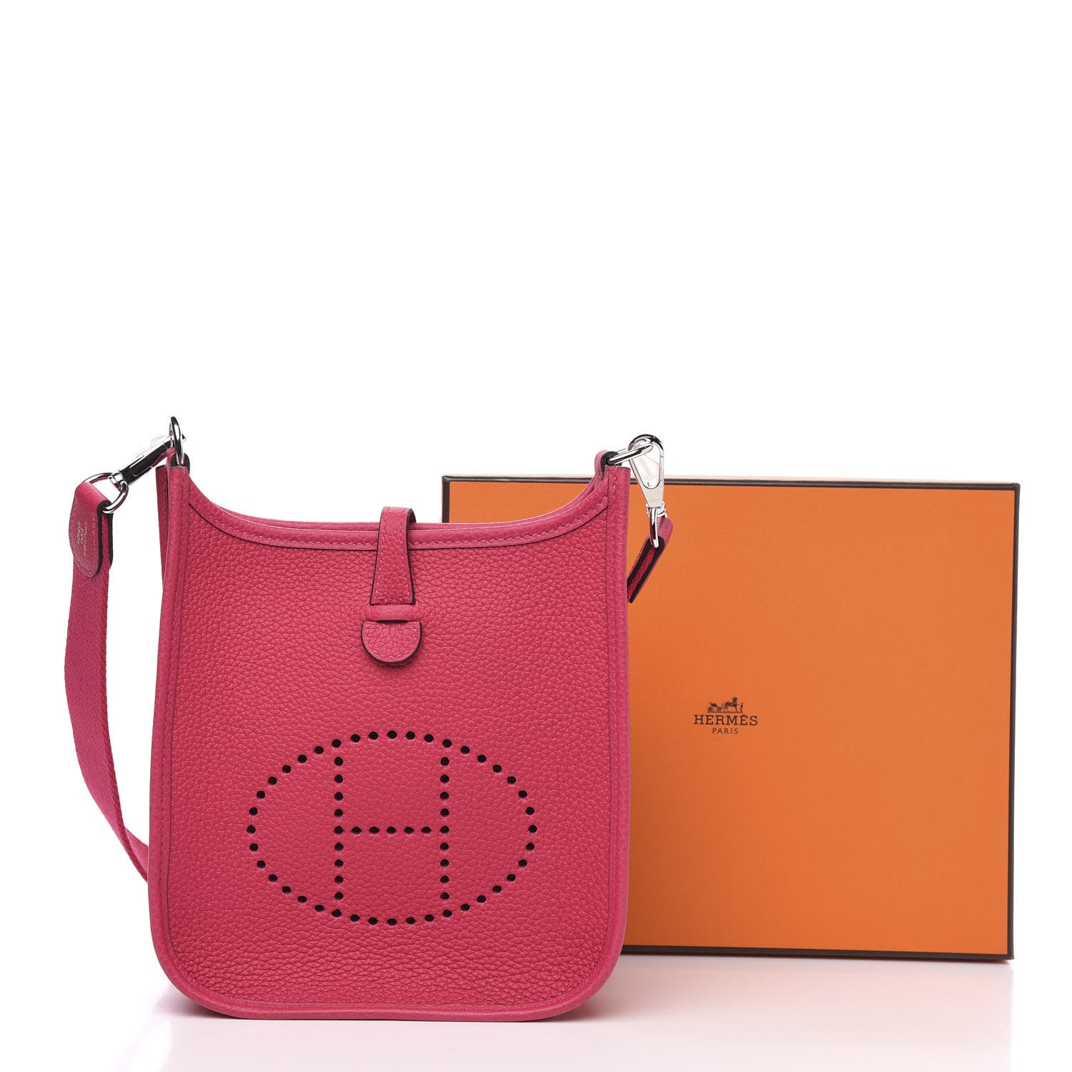 Hermes Taurillon Maurice Evelyne TPM Rose Mexico 10 of 10