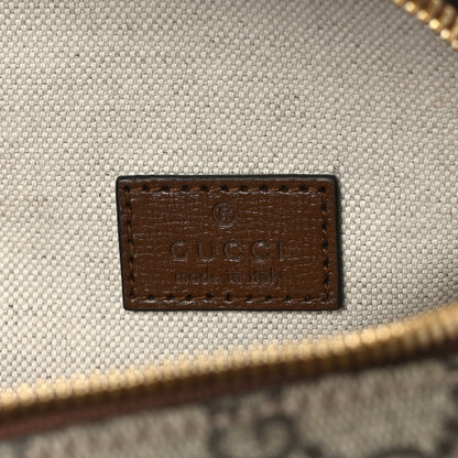 Gucci GG Supreme Monogram Azalea Calfskin Retro Interlocking G Multi-Function Bag Beige Ebony Brown Sugar 7 of 14
