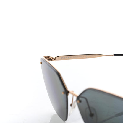 Prada Polarized Cat Eye Sunglasses SPR 68T Black 5 of 8