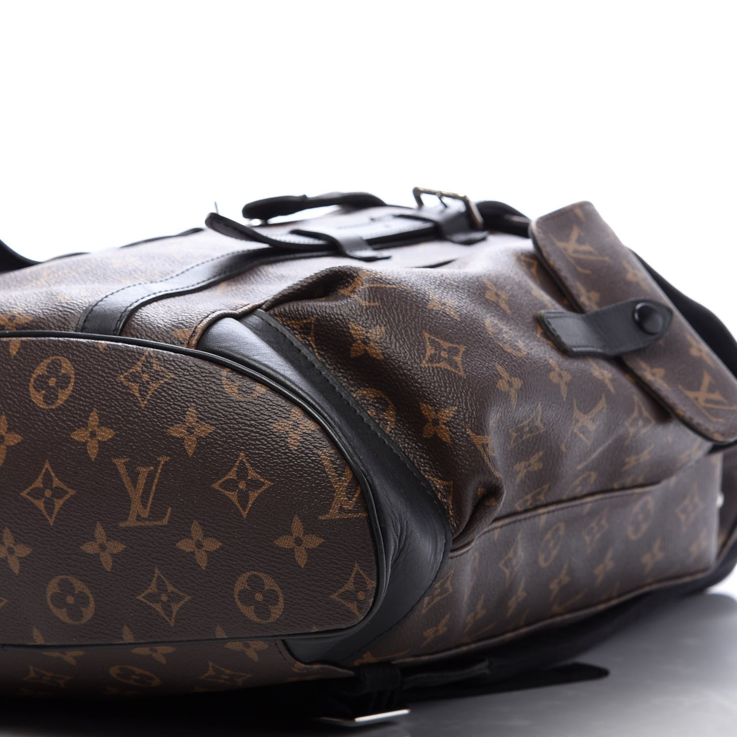 Louis Vuitton Monogram Macassar Christopher PM Backpack 6 of 9