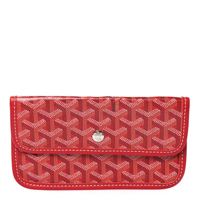 Goyard Goyardine Pouch Red 1 of 6