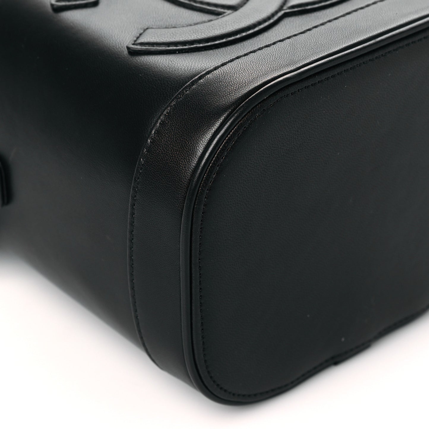 Lambskin Timeless Vanity Cosmetic Case Black