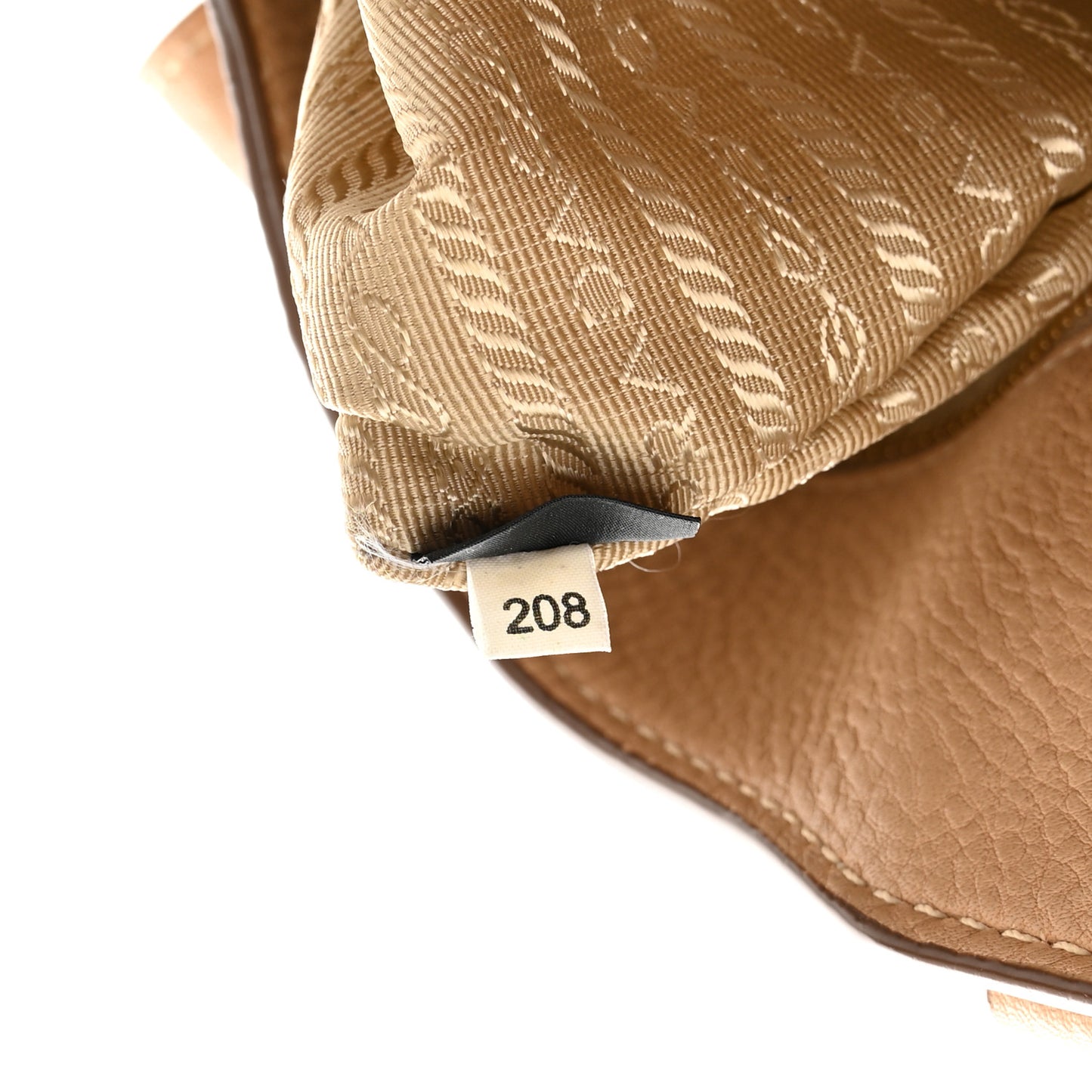 Vitello Daino Pushlock Tote Sughero