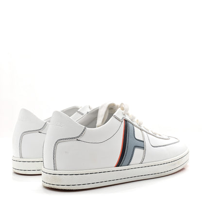 Hermes Epsom Mens Boomerang Sneakers 43 White 5 of 11