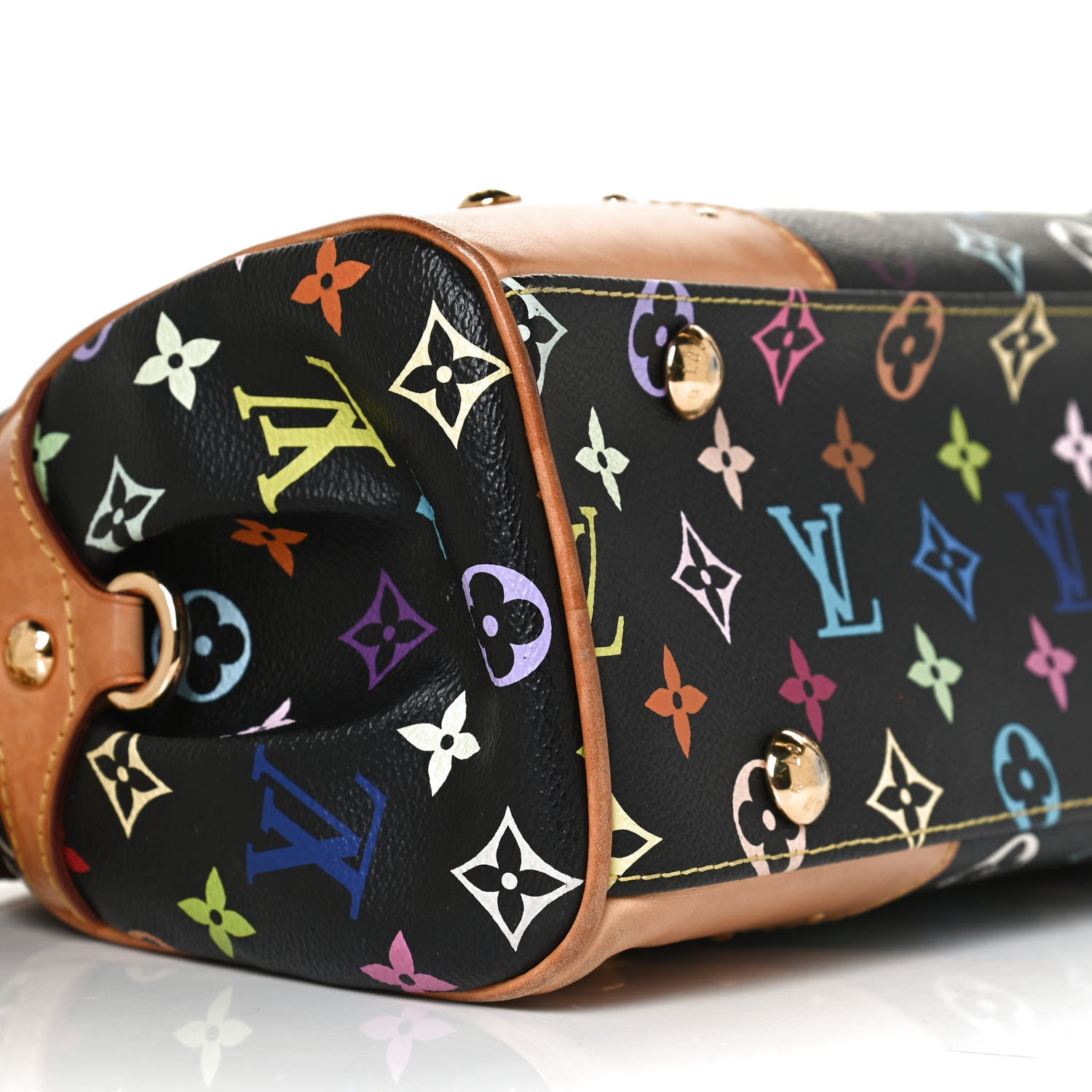 Louis Vuitton Monogram Multicolor Beverly MM Black 8 of 11