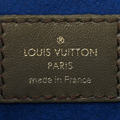 Louis Vuitton Lambskin Embossed Monogram Coussin MM Khaki 6 of 13