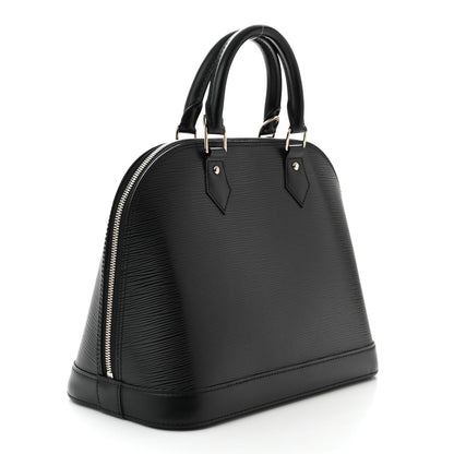Louis Vuitton Epi Alma PM Black 3 of 11