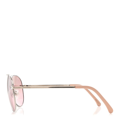 Chanel CC Aviator Sunglasses 4189-T-Q Pink 3 of 8