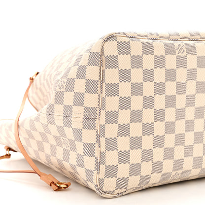 Louis Vuitton Damier Azur Neo Neverfull GM Rose Ballerine 9 of 12