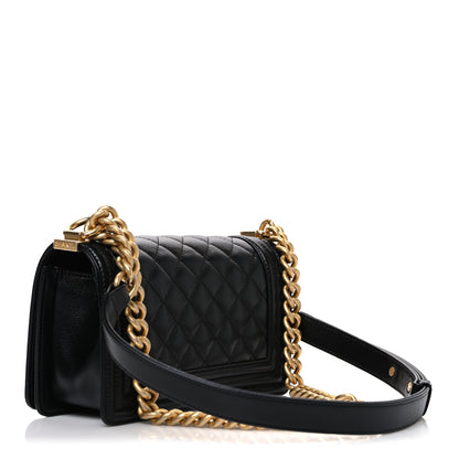 Chanel Caviar Quilted Small Boy Flap Black 3 of 11