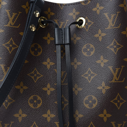 Louis Vuitton Monogram Neonoe MM Black 9 of 9