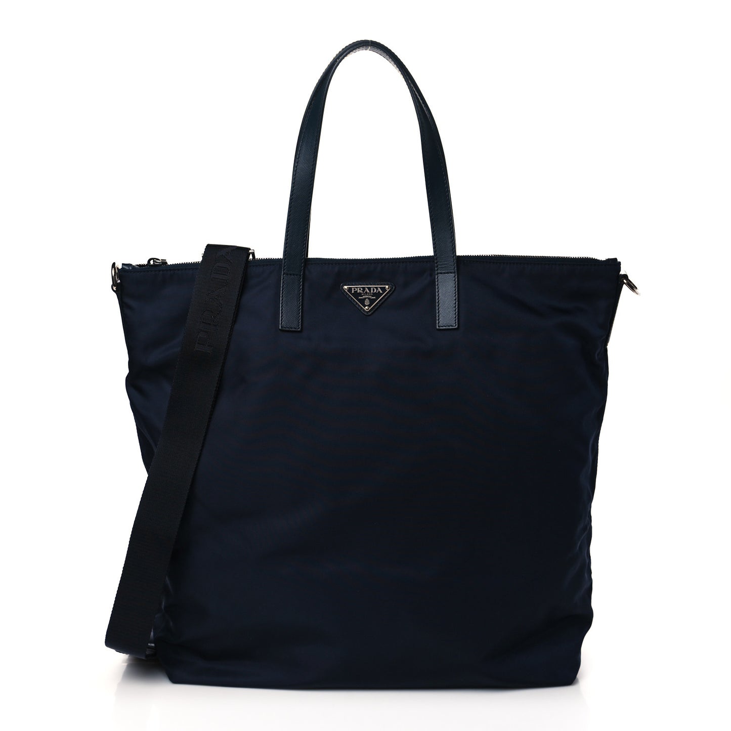 Re-Nylon Saffiano Tote Baltico