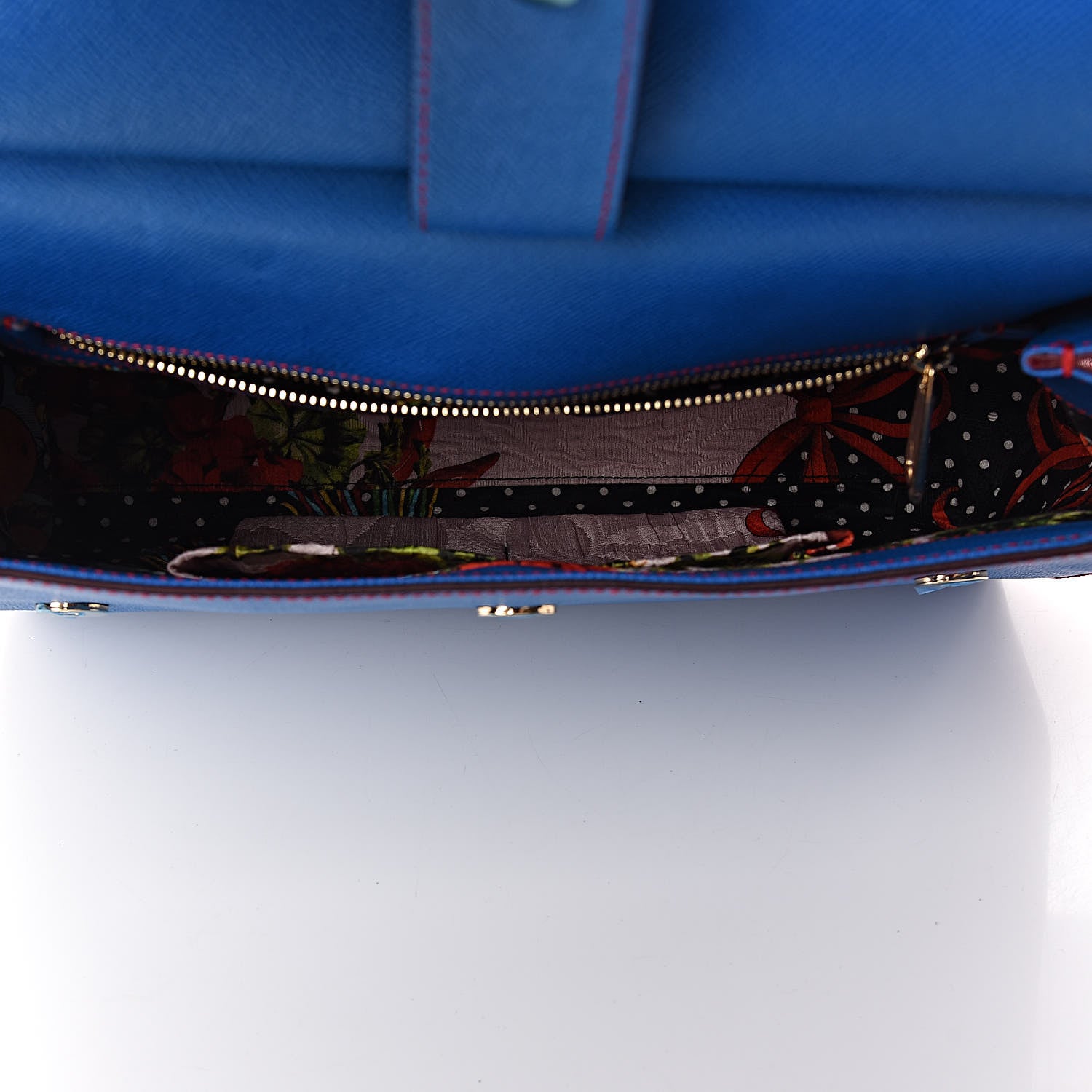 Dolce & Gabbana Dauphine Tri-Color Large Miss Sicily Satchel Multicolor 6 of 11