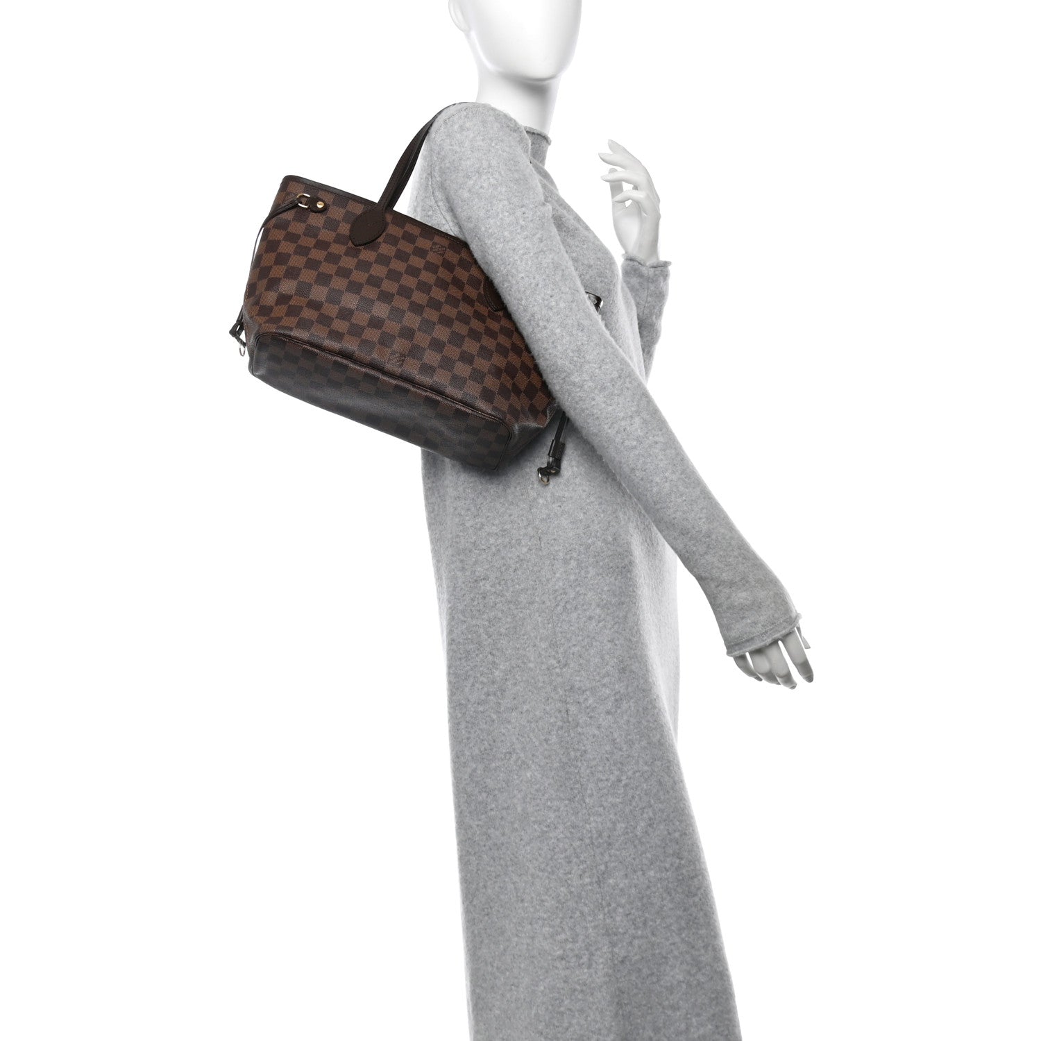 Louis Vuitton Damier Ebene Neverfull PM 2 of 10